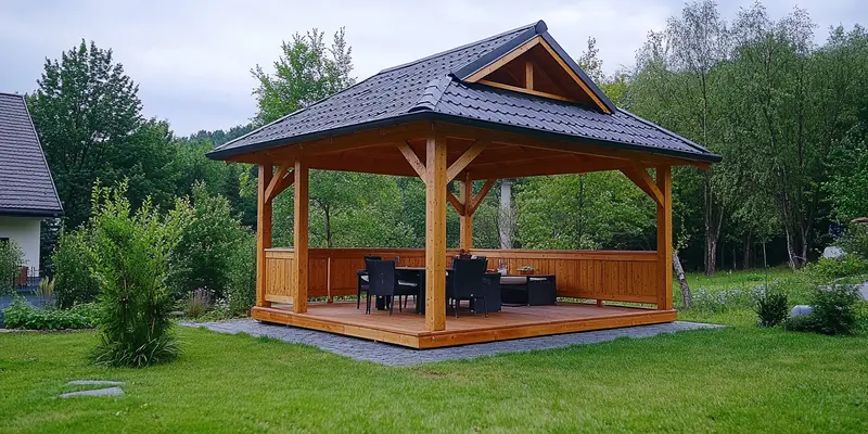 Jak zrobić okiennice do altany?