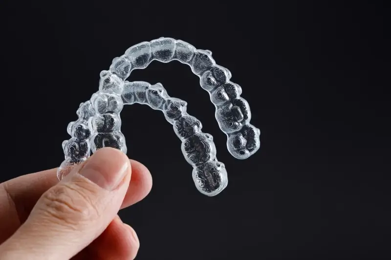 Zakończenie leczenia nakładkami Invisalign