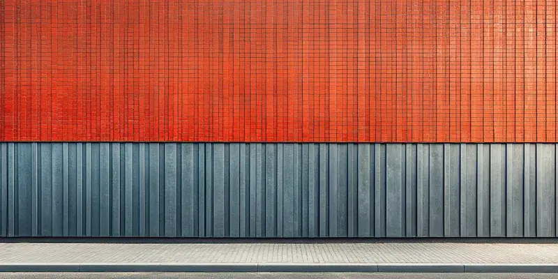 Metalzaune aus Polen