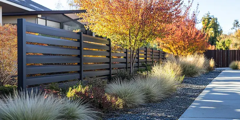 Schmuckzaun aus Polen