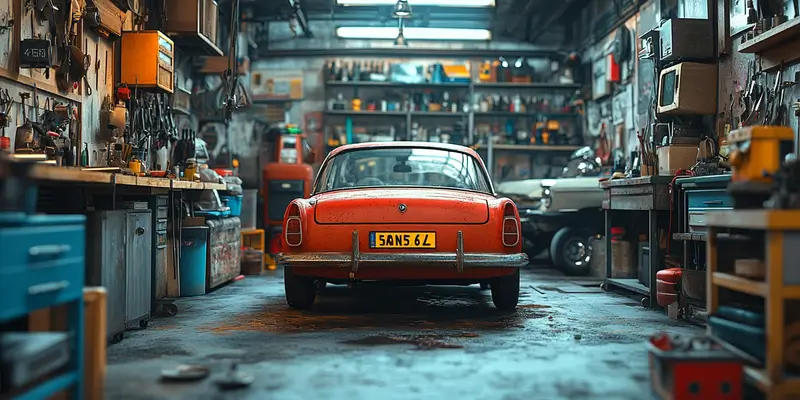 Jak jest po angielsku warsztat samochodowy?