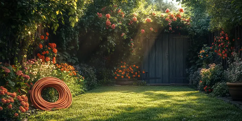 Jak zrobić stojak na wąż ogrodowy?