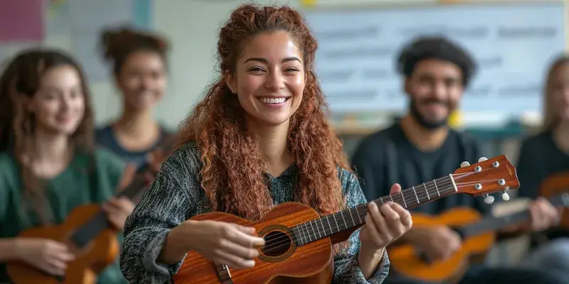 Ukulele sopranowe jak nastroić?